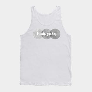 Trinity Sunday Circle Abstract - Trinity Sunday Tank Top